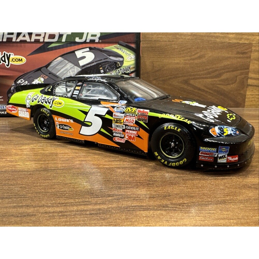1:24 2008 ACTION #5 GODADDY.COM MONTE CARLO DALE EARNHARDT JR 1 Of 6,770 - Picture 4 of 15